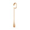 Серьга каффы из серебра 925 с без вставок