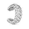 Серьга каффы из серебра 925 с без вставок