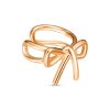 Серьга каффы из серебра 925 с без вставок