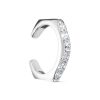 Серьга  из серебра 925