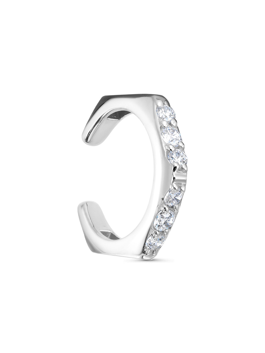 Серьга  из серебра 925