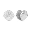 Серьги конго из серебра 925 с фианитом