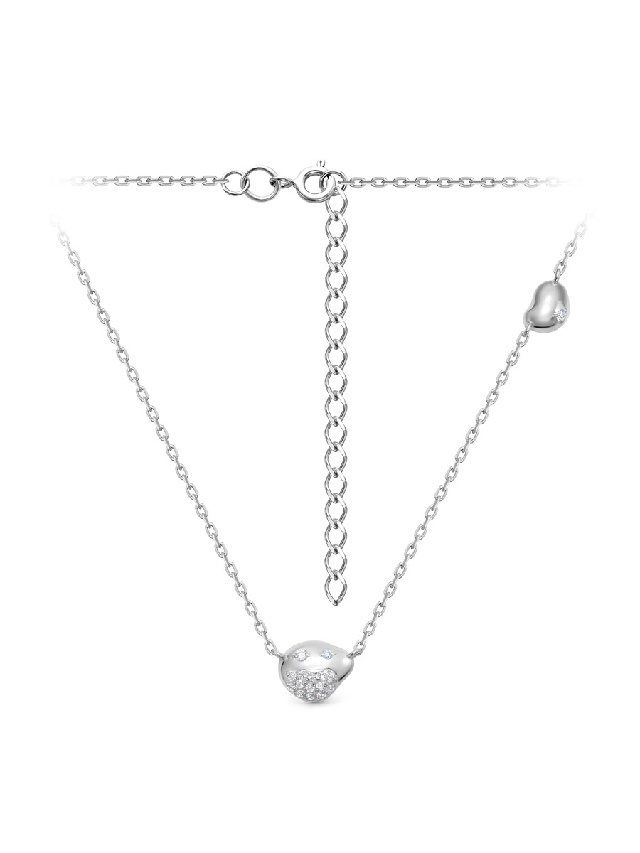 Колье из серебра 925
