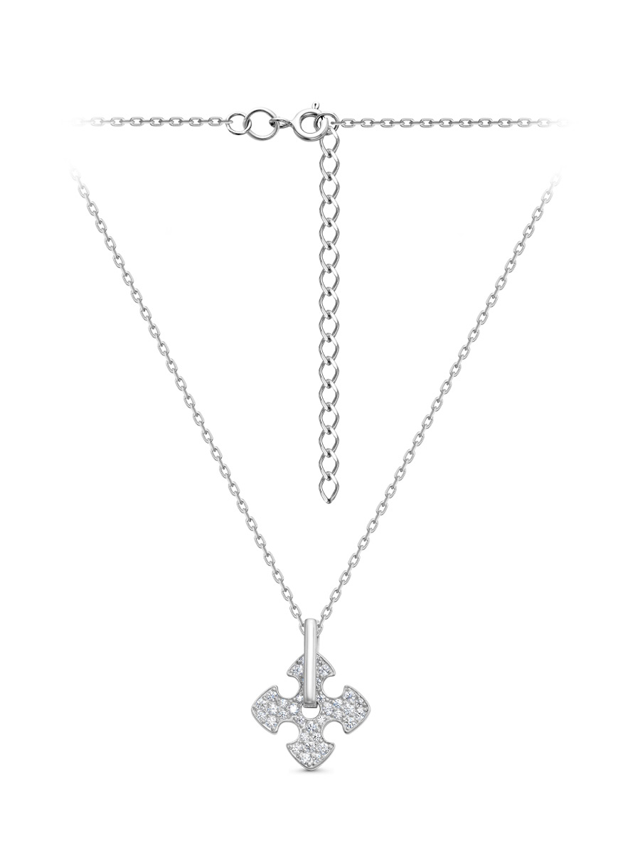Колье из серебра 925